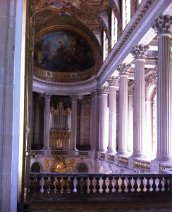 The chapel at Versailles where Marie Antoinette was married.  Photo credit: V. Laino