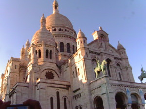The lead characters' visit to Sacre Coeur doesn't quite cure all of the problems with "A New Kind of Love."  Photo credit: L. Tripoli