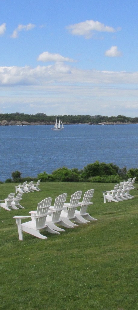 Jazz and lawn parties: Is anything better? View from The Lawn at Castle Hill Inn, Newport, R.I. Photo credit: M. Ciavardini
