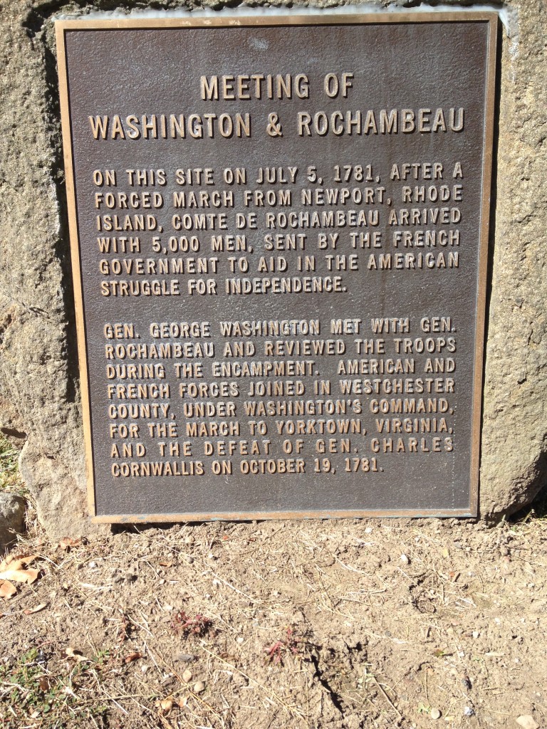 Notice your world: How many times have I walked past this plaque in Mount Kisco (known as North Castle during the American Revolution), N.Y., without noticing its existence or its content? Photo credit: L. Tripoli
