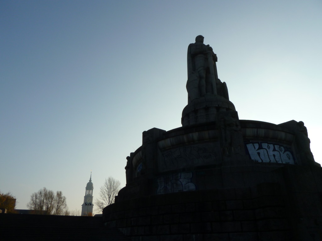 Sculpture of Otto von Bismarck in Hamburg, Germany Photo credit: M. Ciavardini