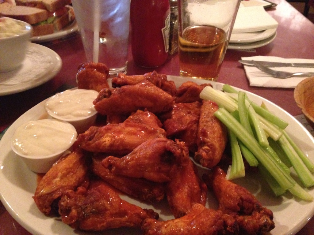 The Anchor Bar in Buffalo, N.Y. invented that conglomeration of hot sauce and chicken now known as Buffalo chicken wings. Photo credit: M. Ciavardini