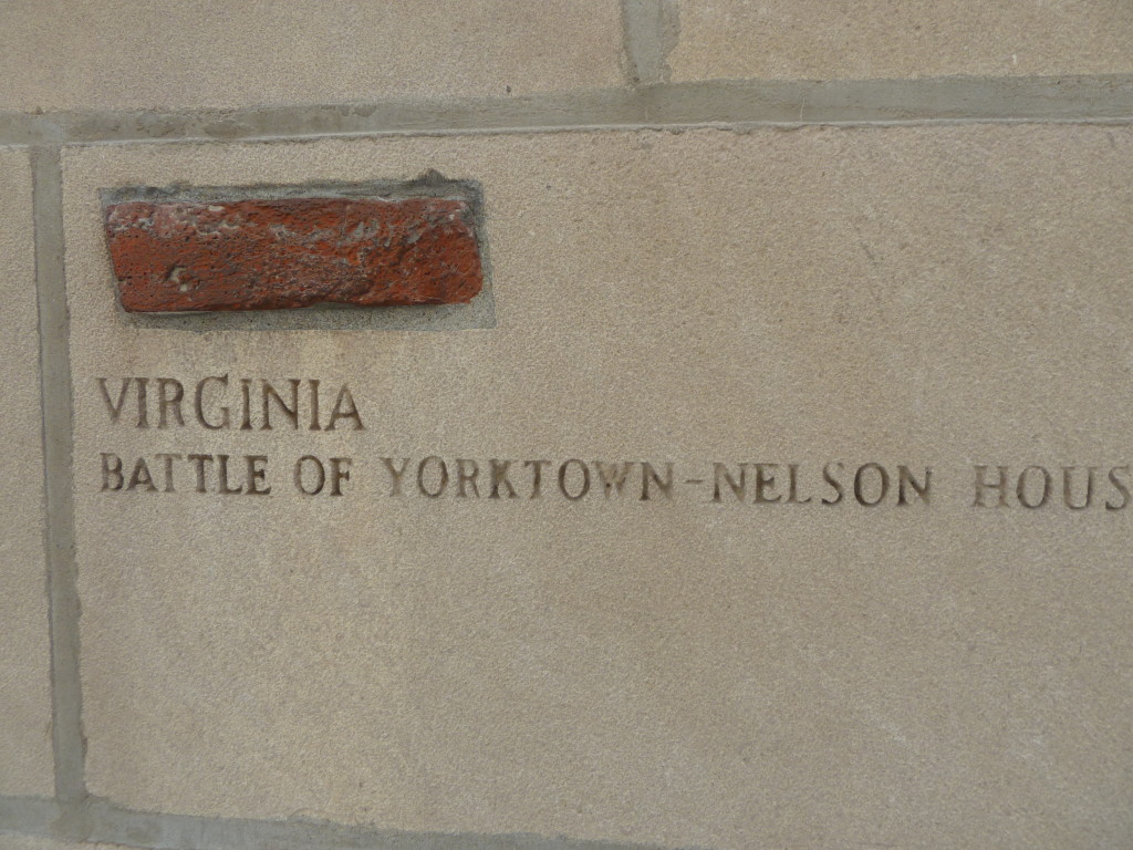 A remnant of the Battle of Yorktown in Virginia