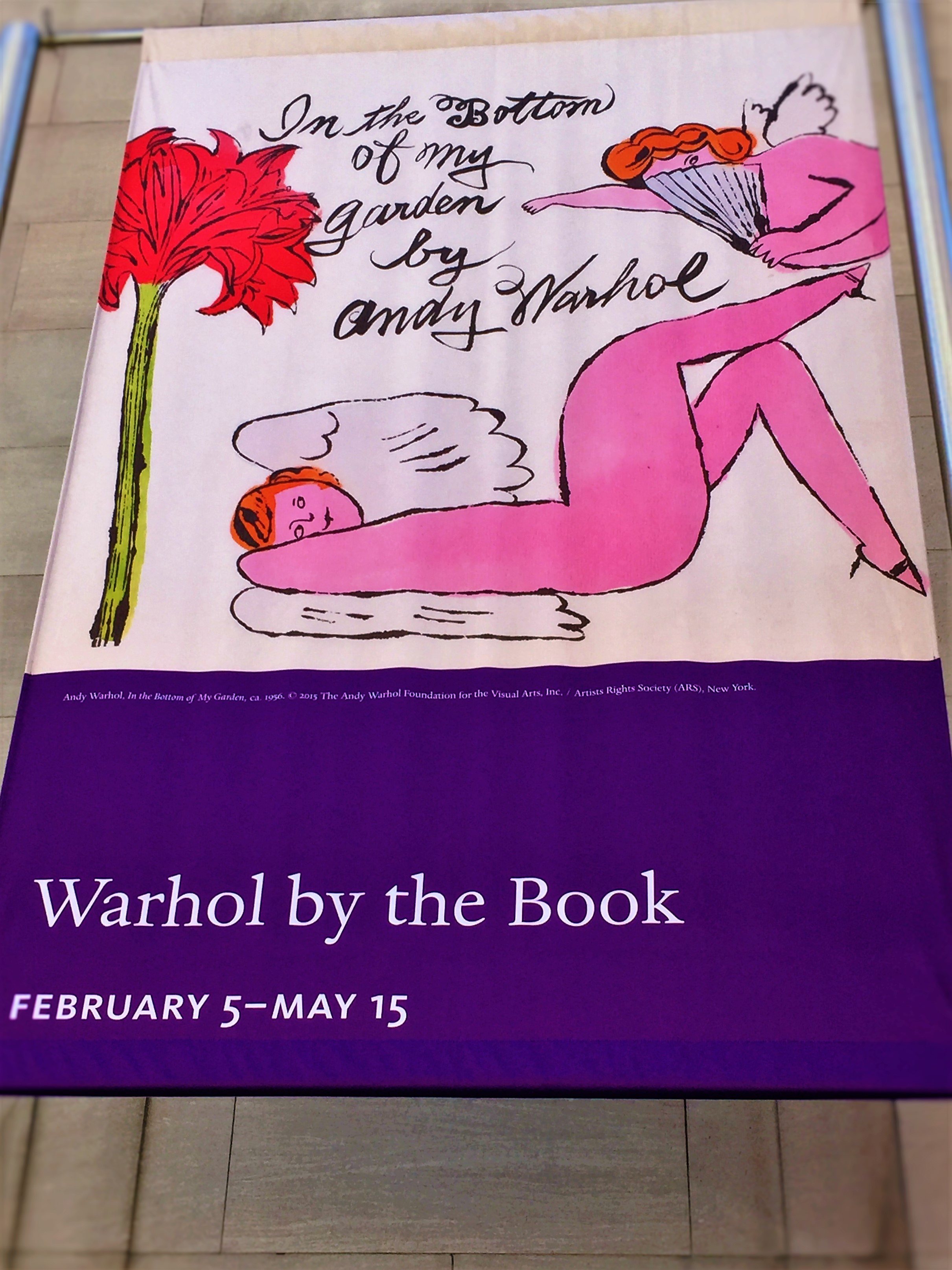 Book jackets, kiddie books, starving artists, oh my! A visit to the Warhol exhibit at the Morgan Library in New York City. Photo credit: M. Ciavardini