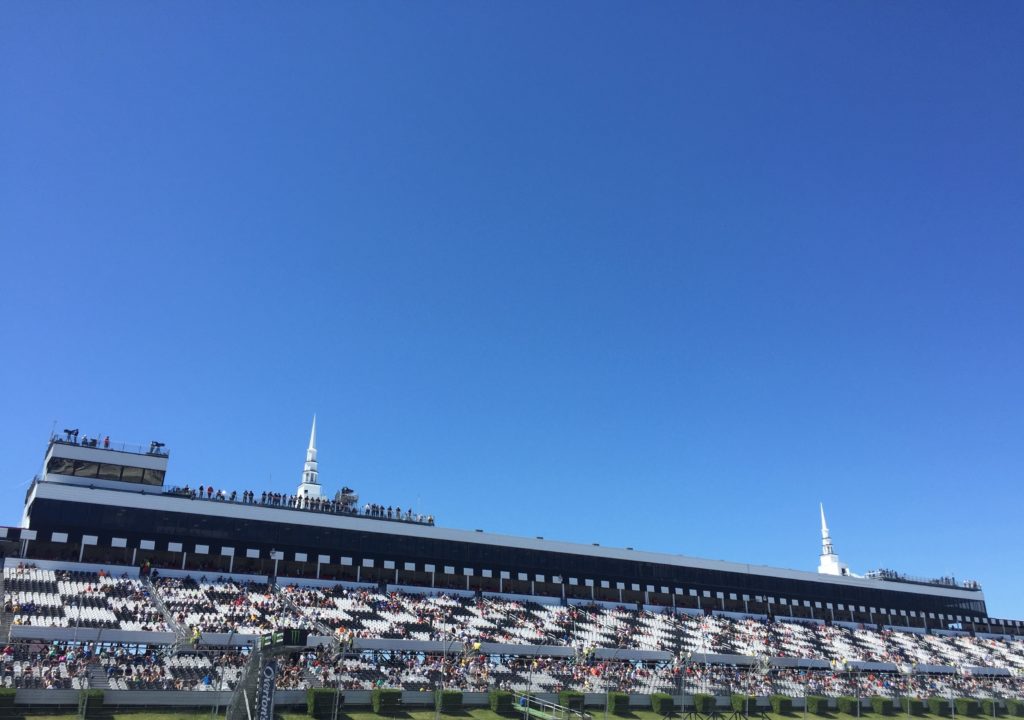 A daytrip to a NASCAR race at Pocono Raceway proves to be great fun even for a visitor not too familiar with stock car racing. Photo credit: M. Ciavardini.