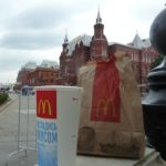 Soda and fries from McDonald's outside the Kremlin, Moscow. Photo credit: M. Ciavardini