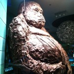 A chocolate gorilla at Patrick Roger Chocolatier in Paris Photo credit: V. Laino