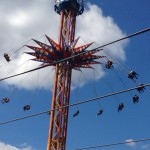 A dizzying ride at Six Flags Great Adventure in Jackson, N.J. Photo credit: M. Ciavardini