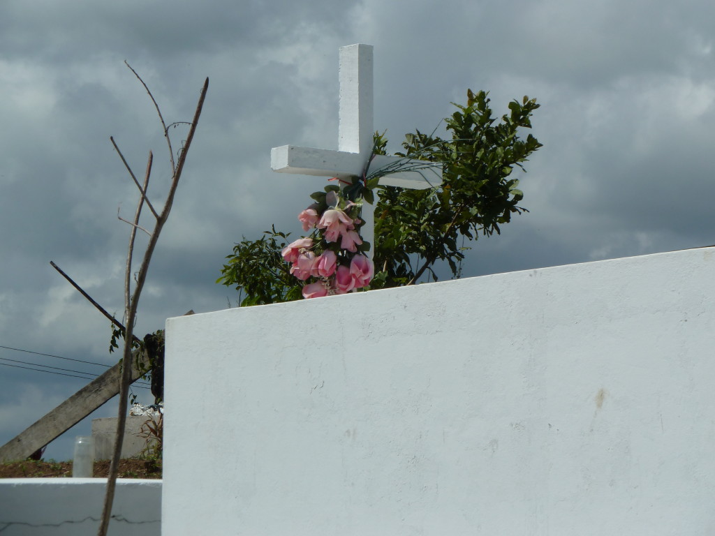 Tranquility at a graveyard in Belize Photo credit: M. Ciavardini
