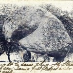 Balanced Rock in North Salem, N.Y., as depicted on a 1906 postcard