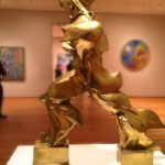 Umberto Boccioni's Unique Forms of Continuity in Space at the Museum of Modern Art (MOMA) in New York City. Photo credit: M. Ciavardini