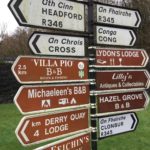 Even the signs in Ireland can get complicated. Photo credit: M. Ciavardini