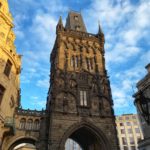 The Powder Tower, a medieval tower, in Prague. Photo credit: M. Ciavardini.