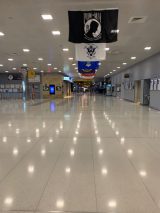 What it's like to fly out of JFK July 2020: Shown: passenger-free gates in a terminal at JFK airport. Photo credit: L. Tripoli.